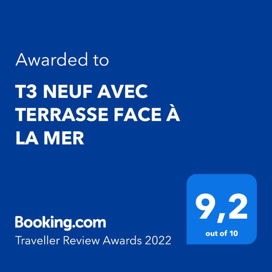 T3 Neuf Avec Terrasse Face À La Mer Bandol Esterno foto